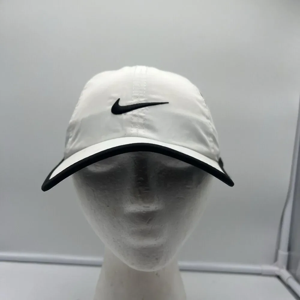 Nike Dri-FIT Featherlite Youth Hat White Boys Ages 4-7